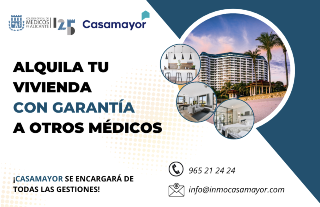 Colegio de Médicos de Alicante: alquila tu vivienda a otros médicosColegio de Médicos de Alicante Colegio de Médicos de Alicante: alquila tu vivienda a otros médicosColegio de Médicos de Alicante